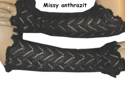 Invero Stulpen MISSY - 100% Schurwolle (Merino extra fein)