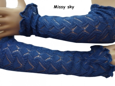 Invero Stulpen MISSY - 100% Schurwolle (Merino extra fein)
