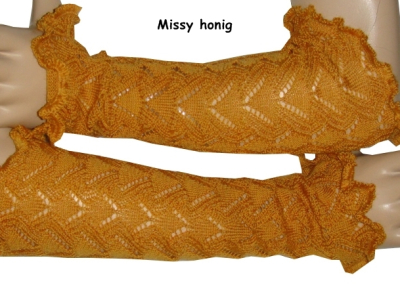 Invero Stulpen MISSY - 100% Schurwolle (Merino extra fein)