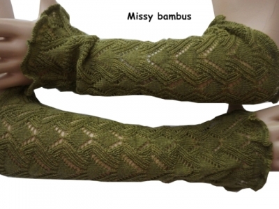 Invero Stulpen MISSY - 100% Schurwolle (Merino extra fein)