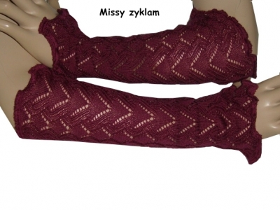 Invero Stulpen MISSY - 100% Schurwolle (Merino extra fein)