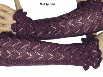 Invero Stulpen MISSY - 100% Schurwolle (Merino extra fein)
