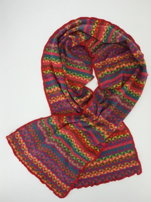 Invero Schal PAT -100% Schurwolle (Merino extra fein)