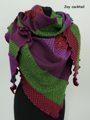 invero Dreiecktuch JOY (Sopo) - 100% Schurwolle (Merino extra fein)