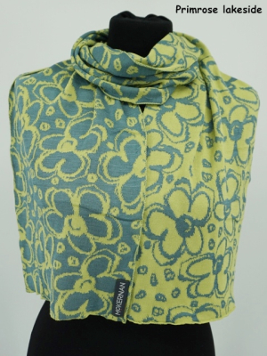 Mc Kernan Schal Primrose - 68% Baumwolle / 32% Seide