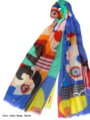 Salto Schal Freak out - 50% Baumwolle/50% Modal