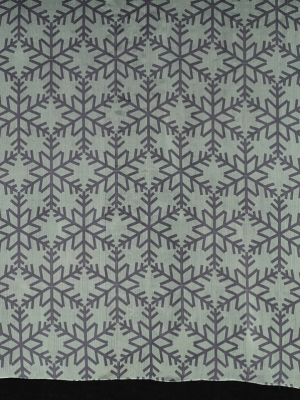 Ahmaddy Seidenschal Snowflake - 100% Seide