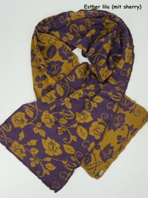 Invero Merinoschal Esther - 100% Schurwolle (Merino extra fein)