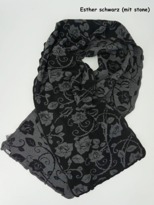 Invero Merinoschal Esther - 100% Schurwolle (Merino extra fein)