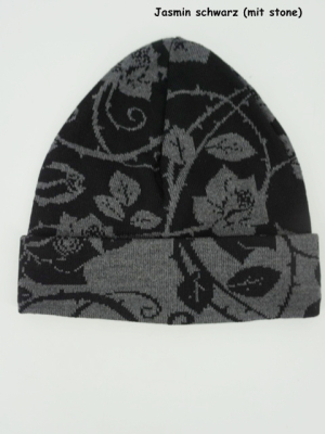 Invero M�tze Jasmin - 100% Schurwolle (Merino extra fein)