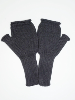Invero Armstulpen Karina (mit Daumen) - 100% Schurwolle (Merino extra fein)