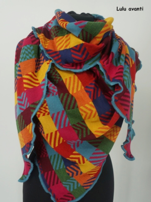 invero Dreiecktuch Lulu - 100% Schurwolle (Merino extra fein)