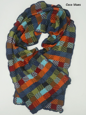 invero Schal Coco - 100% Schurwolle (Merino extra fein)