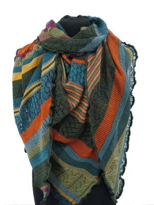 Invero KYRA Tuch - 100% Schurwolle (Merino extra fein)