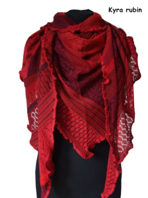 Invero KYRA Tuch - 100% Schurwolle (Merino extra fein)