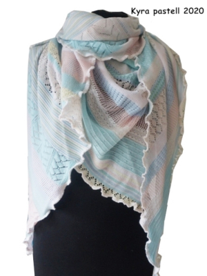 Invero KYRA Tuch - 100% Schurwolle (Merino extra fein)