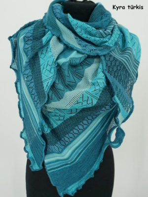 Invero KYRA Tuch - 100% Schurwolle (Merino extra fein)