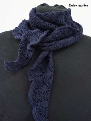 Invero mini scarf Daisy - 100% Schurwolle (Merino extra fein)