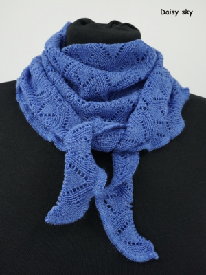 Invero mini scarf Daisy - 100% Schurwolle (Merino extra fein)
