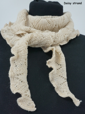 Invero mini scarf Daisy - 100% Schurwolle (Merino extra fein)