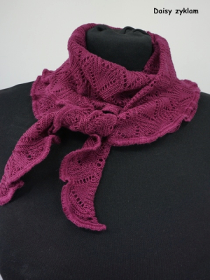 Invero mini scarf Daisy - 100% Schurwolle (Merino extra fein)