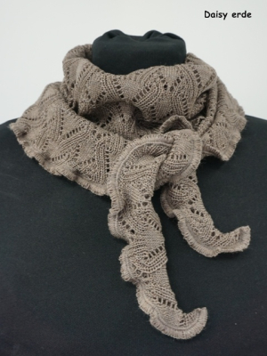 Invero mini scarf Daisy - 100% Schurwolle (Merino extra fein)