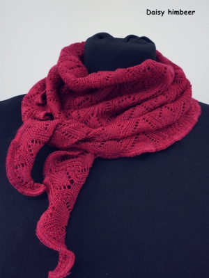 Invero mini scarf Daisy - 100% Schurwolle (Merino extra fein)