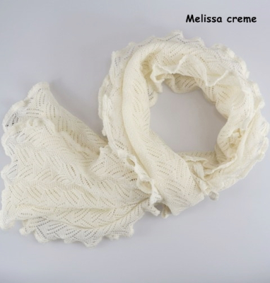 Invero Baumwollschal Melissa - 100% kbA Baumwolle