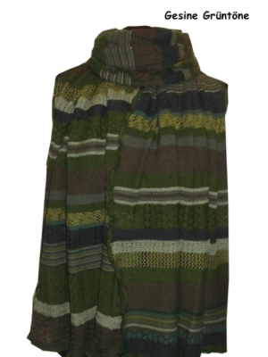 Invero Stola GESINE - 100% Schurwolle (Merino extra fein)