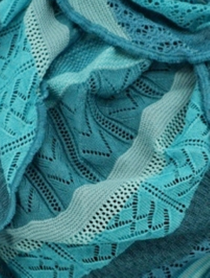 Invero Stola GESINE - 100% Schurwolle (Merino extra fein)