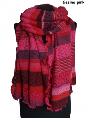 Invero Stola GESINE - 100% Schurwolle (Merino extra fein)