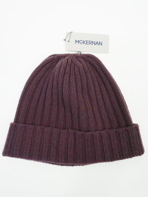 McKernan Rippenm�tze 2026 - 100% Schurwolle