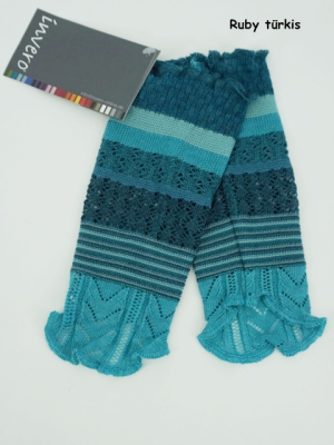 Invero Stulpen RUBY - 100% Schurwolle (Merino extra fein)