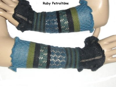 Invero Stulpen RUBY - 100% Schurwolle (Merino extra fein)