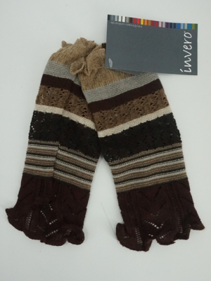 Invero Stulpen RUBY - 100% Schurwolle (Merino extra fein)