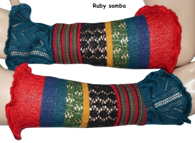 Invero Stulpen RUBY - 100% Schurwolle (Merino extra fein)