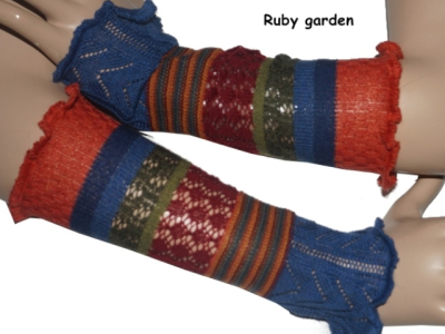 Invero Stulpen RUBY - 100% Schurwolle (Merino extra fein)
