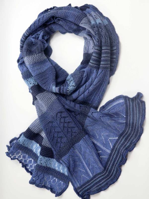 Invero Schal MANU - 100% Schurwolle (Merino extra fein)