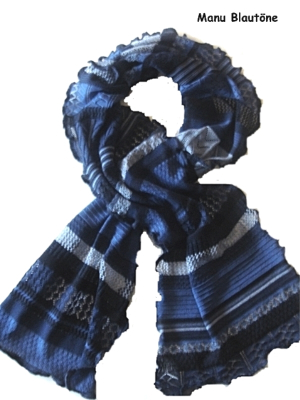 Invero Schal MANU - 100% Schurwolle (Merino extra fein)