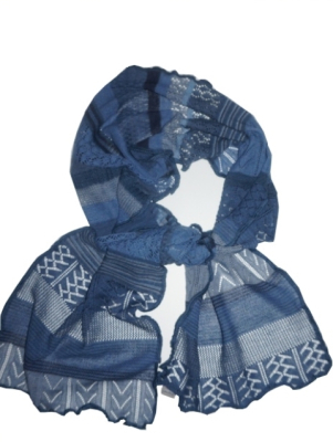 Invero Schal MANU - 100% Schurwolle (Merino extra fein)