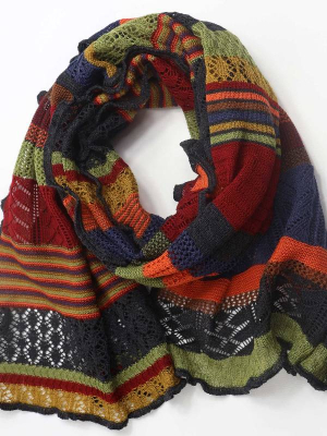 Invero Schal MANU - 100% Schurwolle (Merino extra fein)