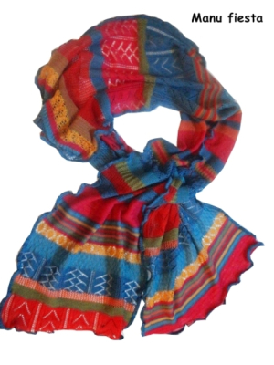 Invero Schal MANU - 100% Schurwolle (Merino extra fein)