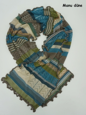 Invero Schal MANU - 100% Schurwolle (Merino extra fein)