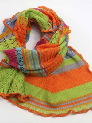Invero Schal MANU - 100% Schurwolle (Merino extra fein)