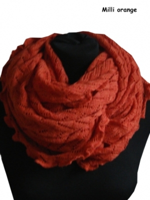 Invero Drehschal Milli - 100% Schurwolle (Merino extra fein)