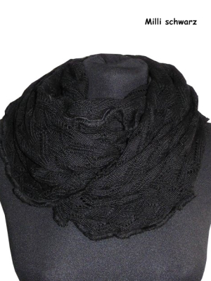 Invero Drehschal Milli - 100% Schurwolle (Merino extra fein)