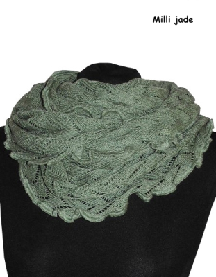 Invero Drehschal Milli - 100% Schurwolle (Merino extra fein)