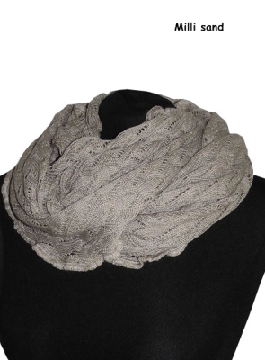 Invero Drehschal Milli - 100% Schurwolle (Merino extra fein)