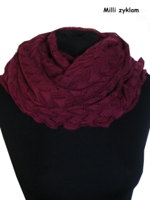 Invero Drehschal Milli - 100% Schurwolle (Merino extra fein)