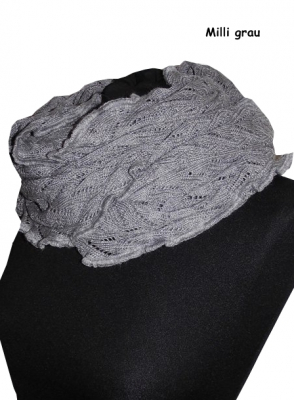 Invero Drehschal Milli - 100% Schurwolle (Merino extra fein)